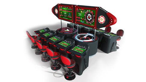 craps and roulette electronic tables