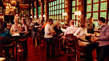 people at The Beerhouse at River City Casino